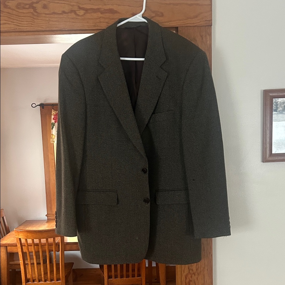 Brooks Brothers Men's Blazer in Dark Brown